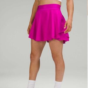 NWT Lululemon Court Rival Perforated High-Rise Skirt *Long
Purple Highlight